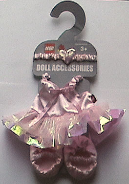 Soft Dress Up Doll Outfit Pink Ballerina