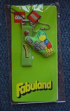 Mobile Phone Accessory, Strap with Fabuland Parrot pendant
