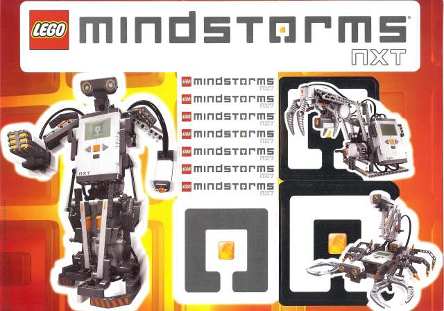 Sticker Sheet, Mindstorms NXT Promotional Sheet