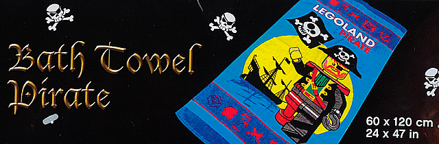 Towel, Legoland Pirate, 60 x 120 cm