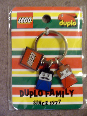 Minifigures Metal Key Chain - Duplo Family
