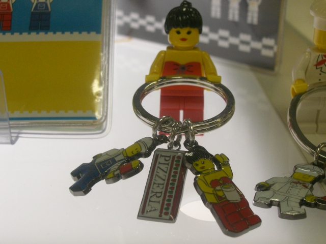 Minifigures Metal Key Chain - Pizzeria