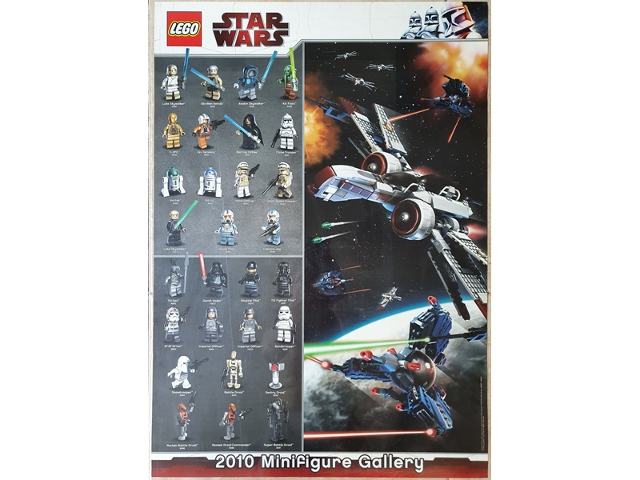 Star Wars 2010 Minifigure Gallery Poster (Non-Folded)