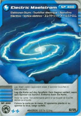 NINJAGO Masters of Spinjitzu Deck #2 Game Card 62 - Electric Maelstrom - International Version