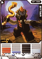 NINJAGO Masters of Spinjitzu Deck #2 Game Card 18 - Bytar - International Version