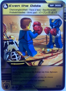 NINJAGO Masters of Spinjitzu Deck #2 Game Card 91 - Even the Odds - International Version