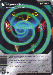 NINJAGO Masters of Spinjitzu Deck #2 Game Card 76 - Hypnotize - North American Version