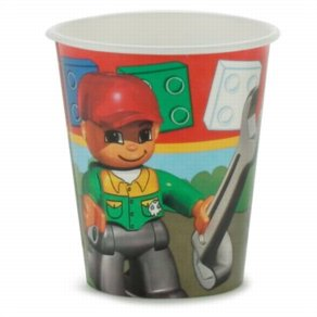 Party Cups Duplo Legoville (8 Pieces)