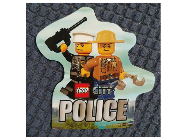 Sticker Sheet, City Police