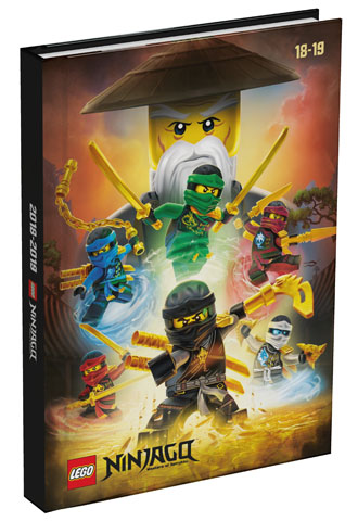 School Agenda / Planner, NINJAGO Master Wu, 2018-2019