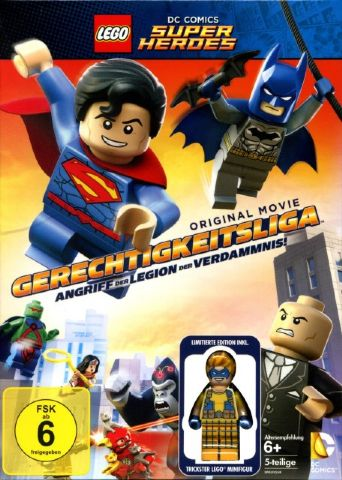 Video DVD - Gerechtigkeitsliga: Angriff der Legion der Verdammnis! with Minifigure (German Version)
