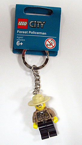 City Forest Policeman Key Chain