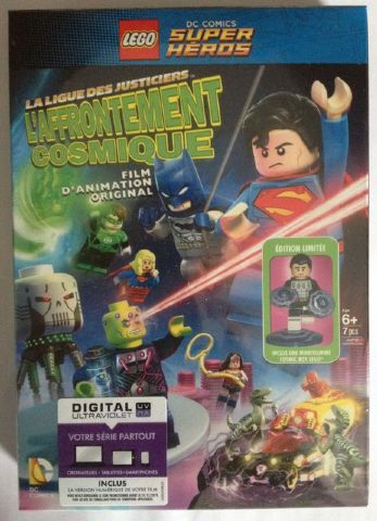 Video DVD and Digital UV - Justice League: L'Affrontement Cosmique with Minifigure