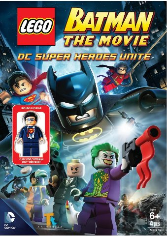 Video DVD - Batman: The Movie: DC Super Heroes Unite with Minifigure
