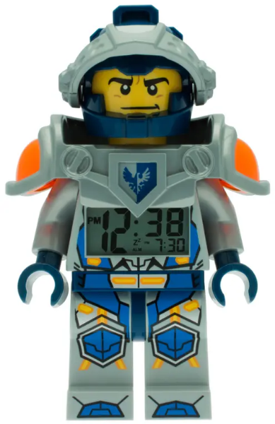 Digital Clock, NEXO KNIGHTS Clay Figure Alarm Clock