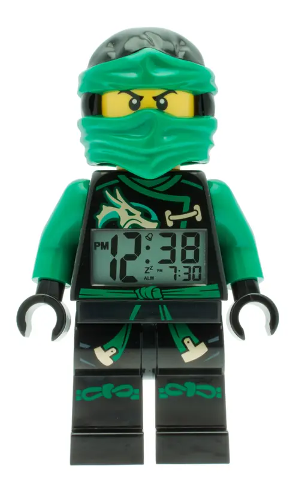 Digital Clock, NINJAGO Sky Pirates Lloyd (Skybound) Figure Alarm Clock