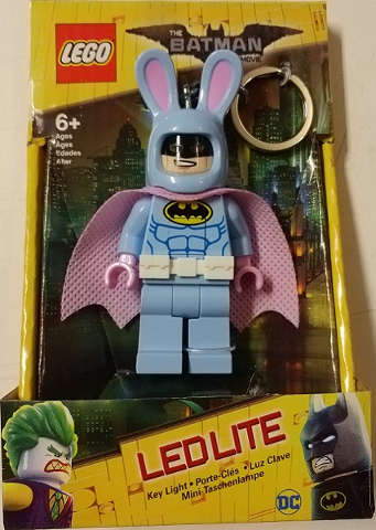 LED Key Light Easter Bunny Batman Key Chain (LEDLITE)