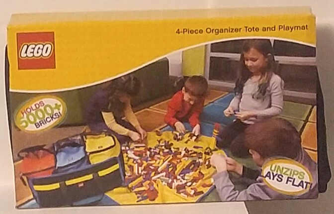 4-Piece Organizer Tote and Playmat (with windows)