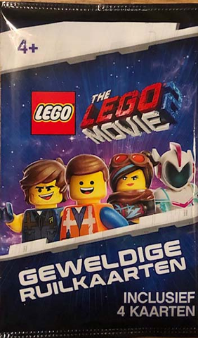 Cards, The LEGO Movie 2, Pack of 4 (Dutch)