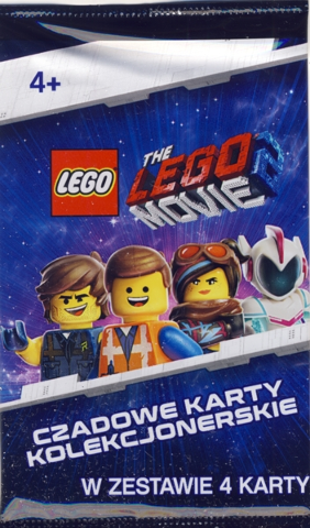 Cards, The LEGO Movie 2, Pack of 4 (Polish)
