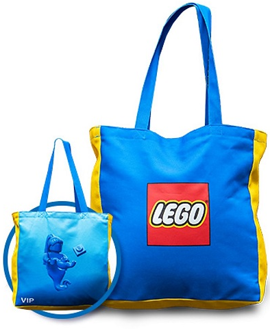 Shopping Bag, Textile, Reversible Canvas Tote