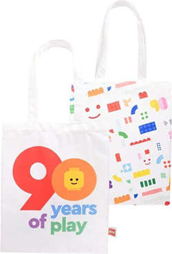 Tote Bag, 90 Years of Play Pattern