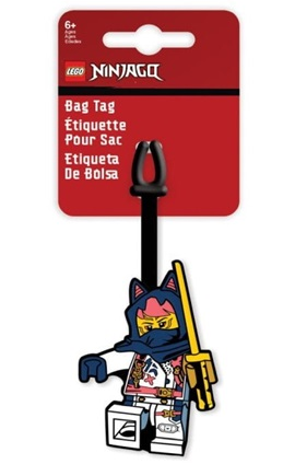 Bag / Luggage Tag, Silicone, NINJAGO Dragons Rising Sora
