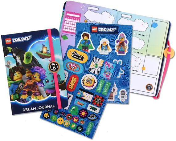 Dream Journal with Sticker Sheets, DREAMZzz