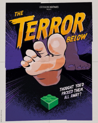 Halloween Poster - The Terror Below