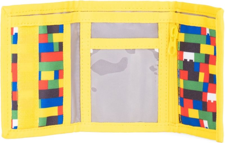 Wallet, LEGO Bricks - Zippered Pocket