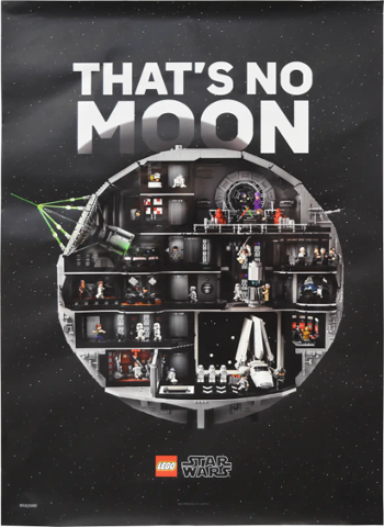 Star Wars Poster 2025, UCS Death Star - 'That's No Moon'