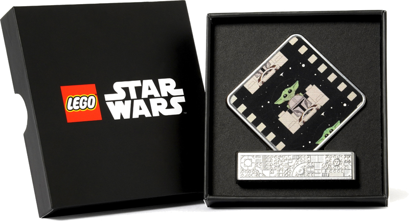 Display Ornament, Lenticular, Star Wars The Mandalorian and Grogu