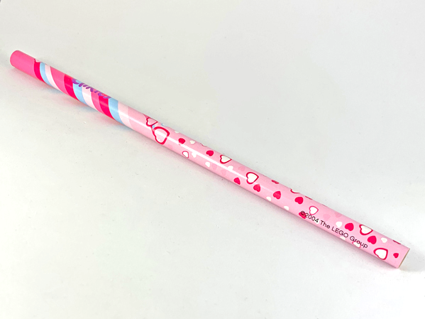 Pencil, Clikits Pink Heart Pattern