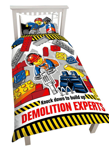 Bedding, Duvet Cover and Pillowcase (135 x 200 cm) - Knock down to build up - DEMOLITION EXPERTS