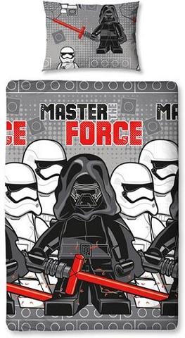 Bedding, Duvet Cover and Pillowcase (135 x 200 cm) - Star Wars, Master The Force
