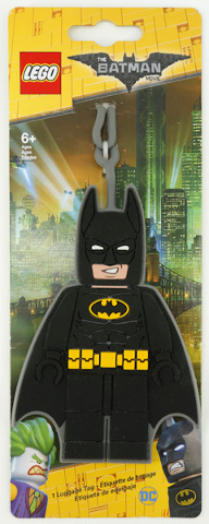 Bag / Luggage Tag, Silicone, The LEGO Batman Movie - Batman