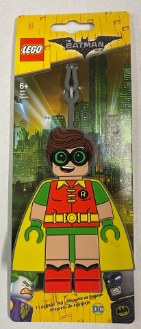 Bag / Luggage Tag, Silicone, The LEGO Batman Movie - Robin