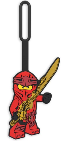 Bag / Luggage Tag, Silicone, NINJAGO Legacy Kai