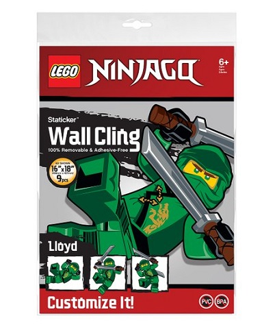 Sticker Sheet, NINJAGO Wall Stickers (Staticker), Lloyd