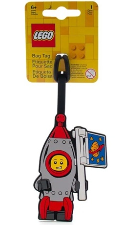 Bag / Luggage Tag, Silicone, Rocket Boy