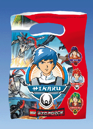 Party Treat Bags Exo-Force (6 Pieces)