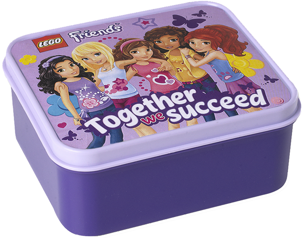 Lunch Box, Friends Purple