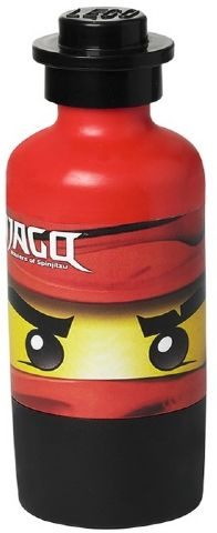 Drink Bottle NINJAGO Red (Mask and Eyes)