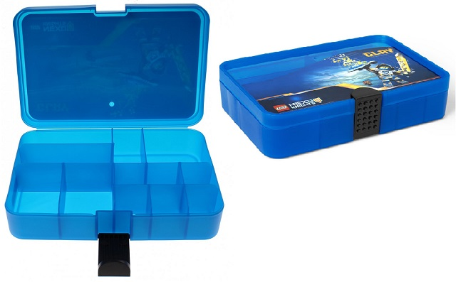 Sorting Box / Storage Case, NEXO KNIGHTS - Clay, Trans-Dark Blue (4084)