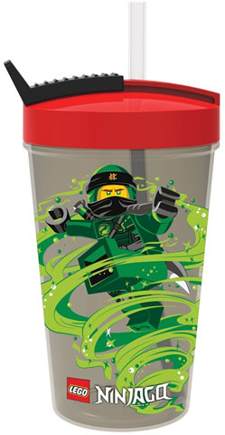 Cup / Mug Travel Cup Iconic with Flexible Straw, NINJAGO Lloyd (Hunted)