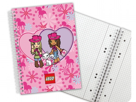 Notebook, Girls Graph Paper, Spiral Bound (Clikits)