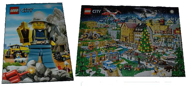 City Poster Construction Miners / Winter Scene - Double-Sided (6016075/6019666)