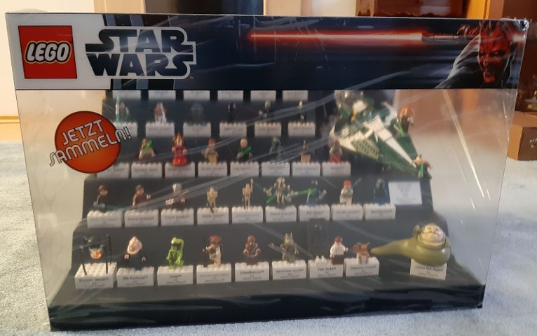 Display Assembled Minifigures, Star Wars in Plastic Case