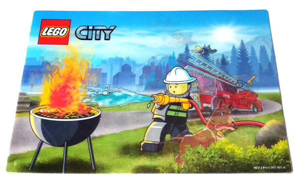 Sticker Sheet for Gear 6031645 - City Fireman, Lenticular