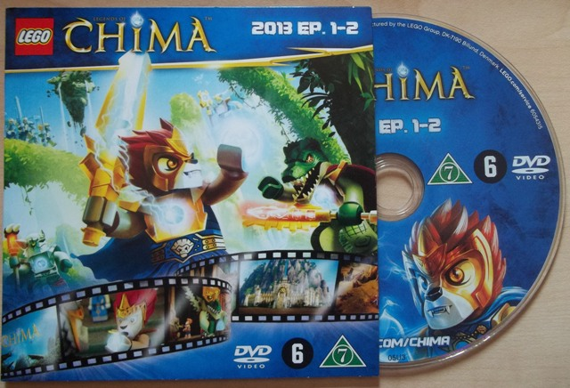 Video DVD - Legends of Chima 2013 Ep. 1-2